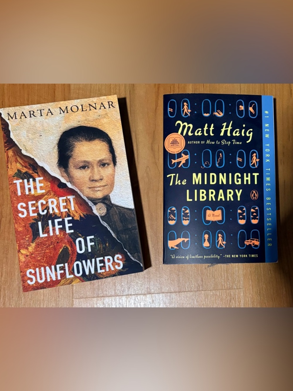 The Secret Life of Sunflowers and The Midnight Library